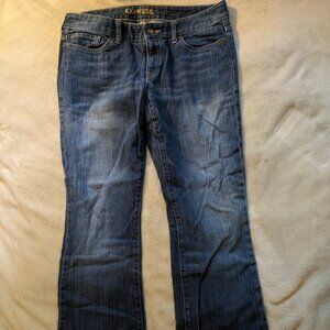 EXPRESS JEANS Blue 10 R Regular Dark Pants Denim Women's Mens Unisex
